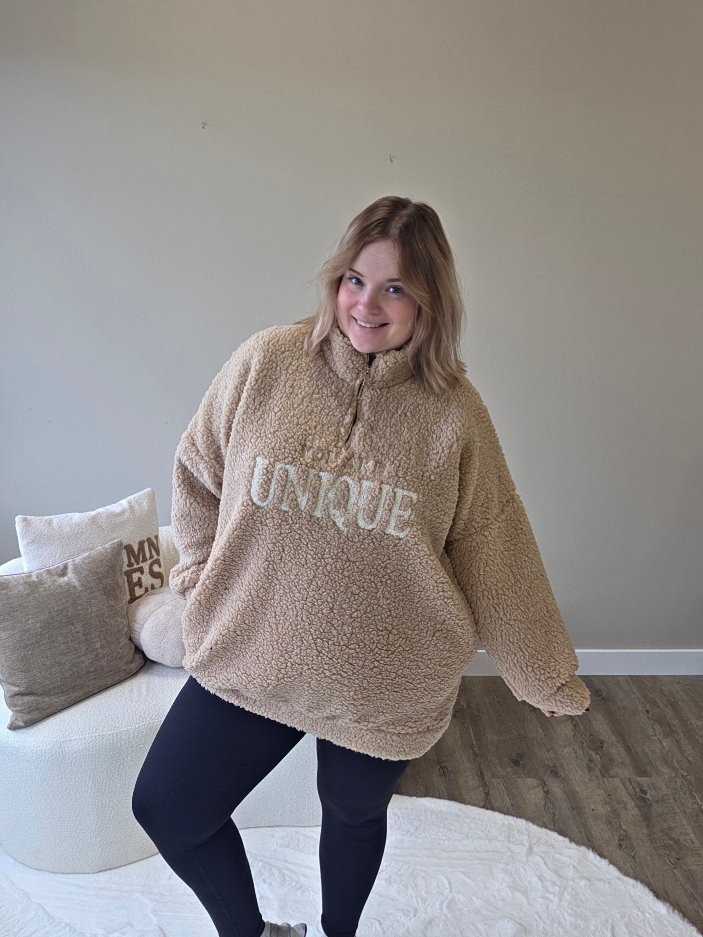 Teddy Unique Zipper (in 3 kleuren)