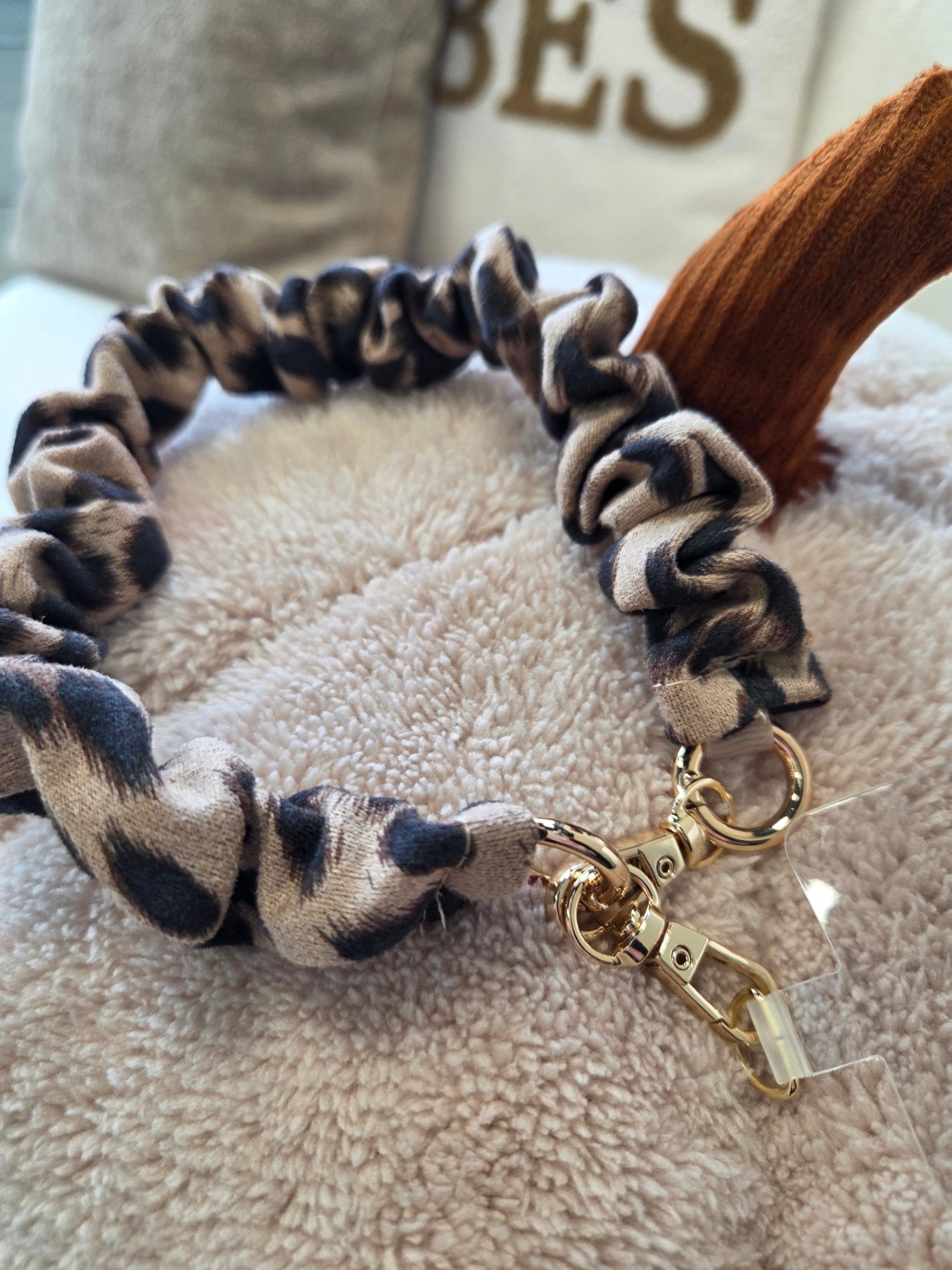 Phonecord Soft Leopard