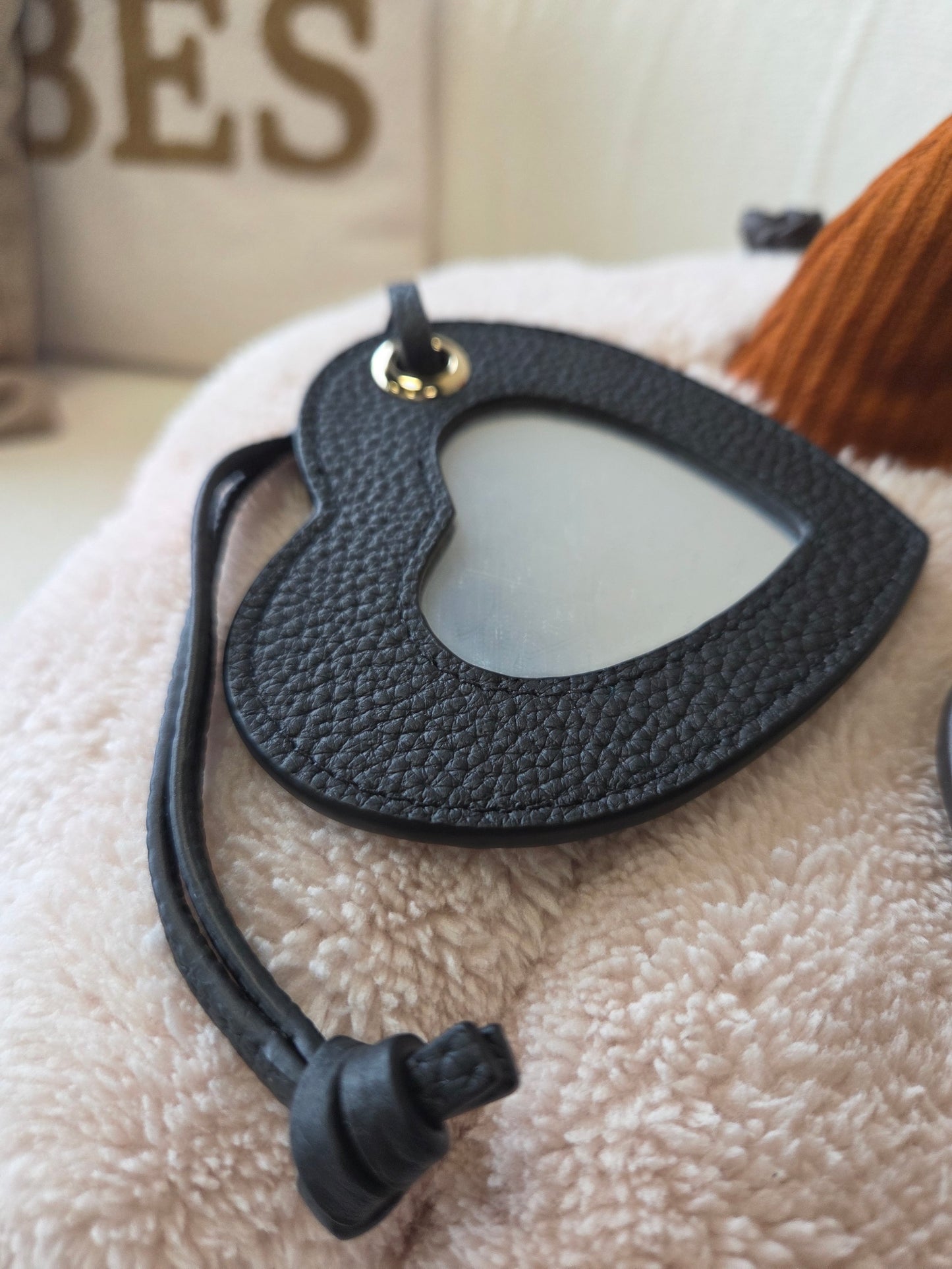 Bag Charm Mirror Heart (In 2 kleuren)