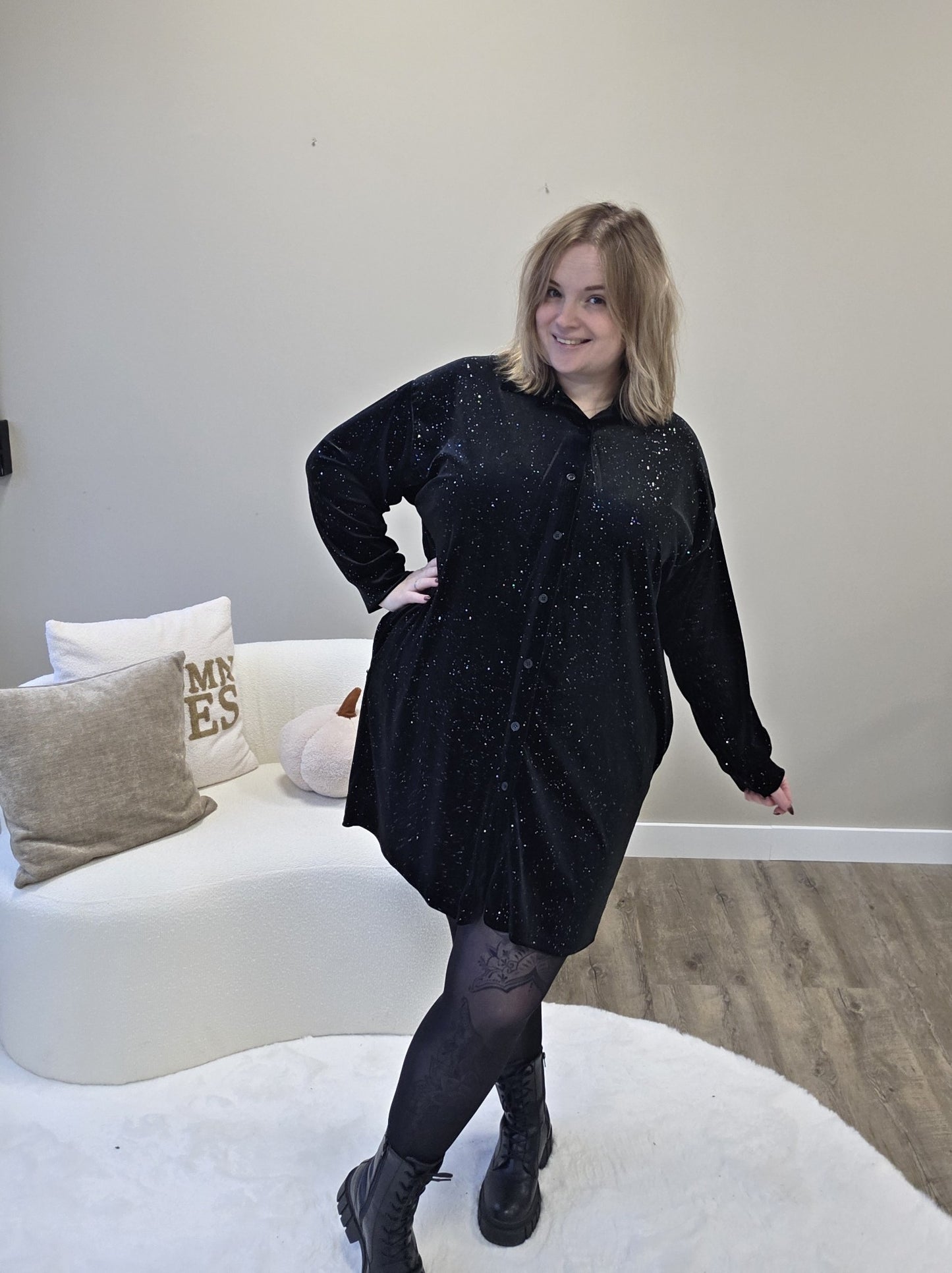 Galaxy Velvet Blouse (In 4 kleuren)