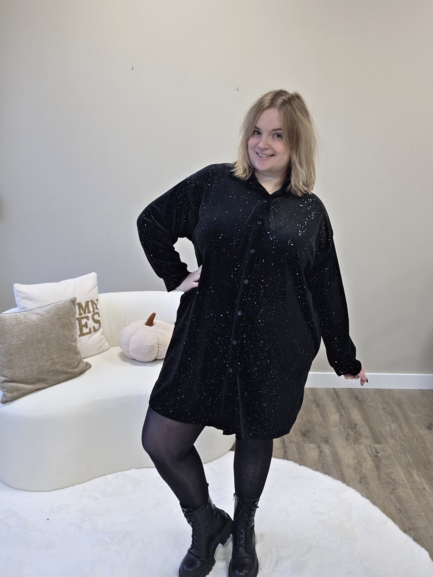 Galaxy Velvet Blouse (In 4 kleuren)