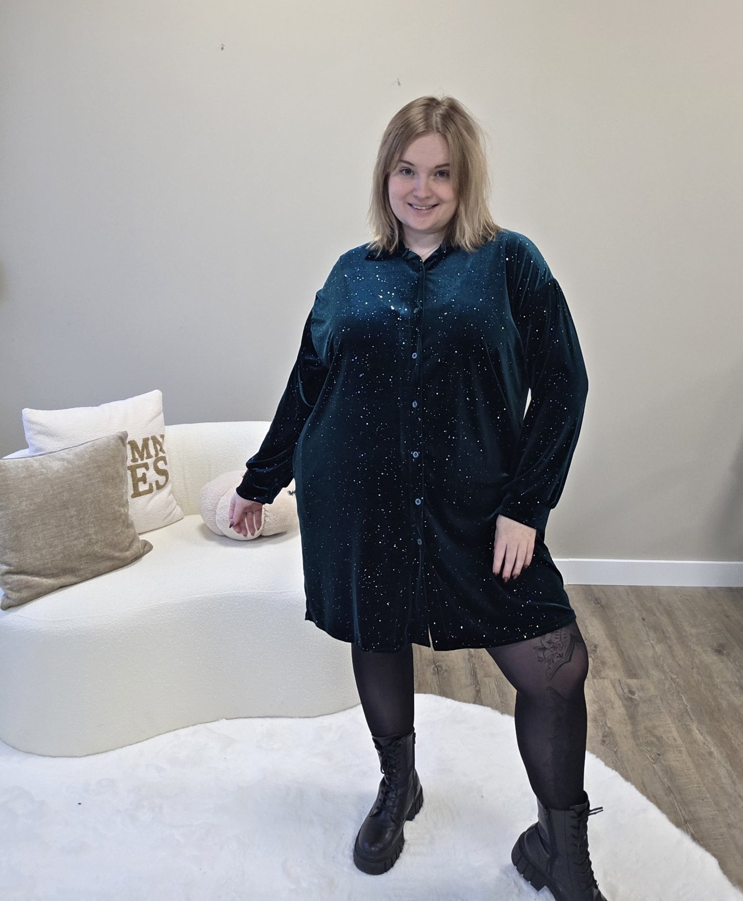 Galaxy Velvet Blouse (In 4 kleuren)