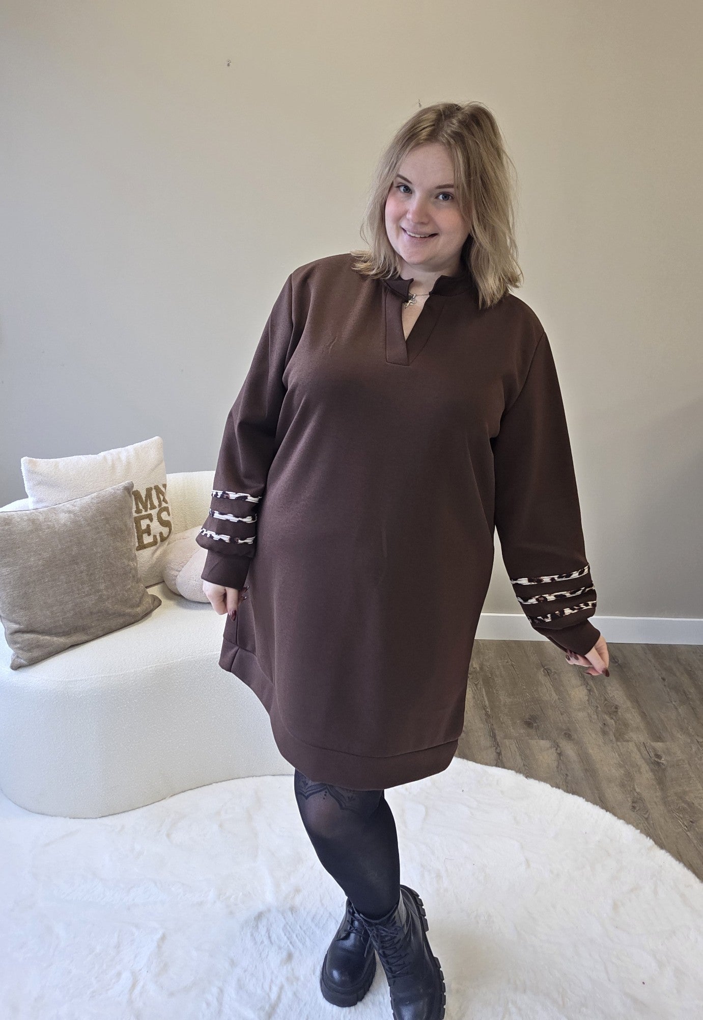 Leopard Dress (In 3 kleuren)