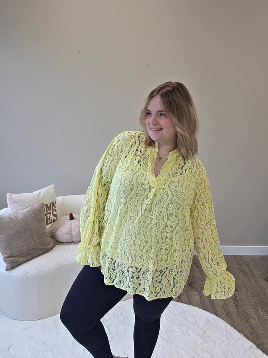 Mila Blousjes Met Kant (In 3 kleuren)