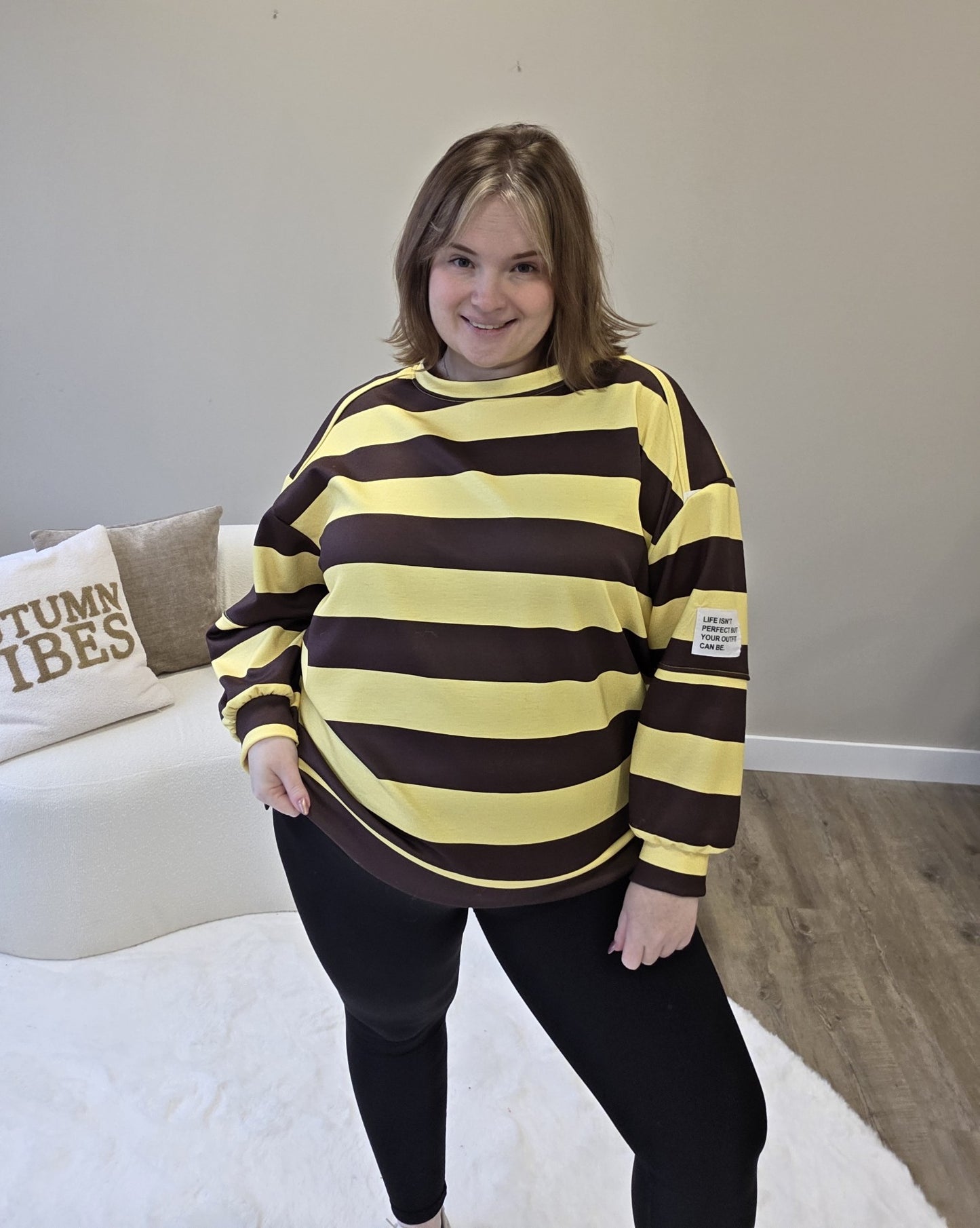 Embleem Sweater (In 4 kleuren)