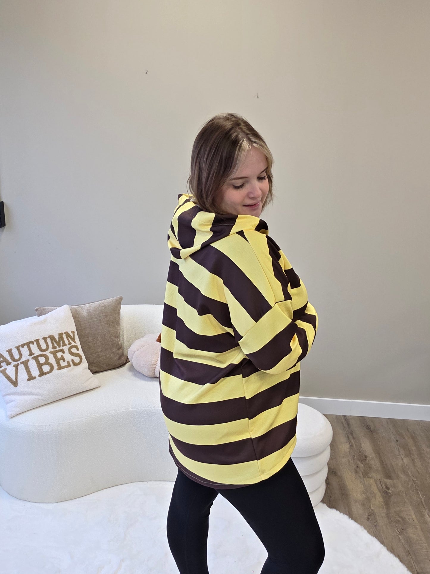 Stripe Sweaters Met Capuchon (In 4 kleuren)