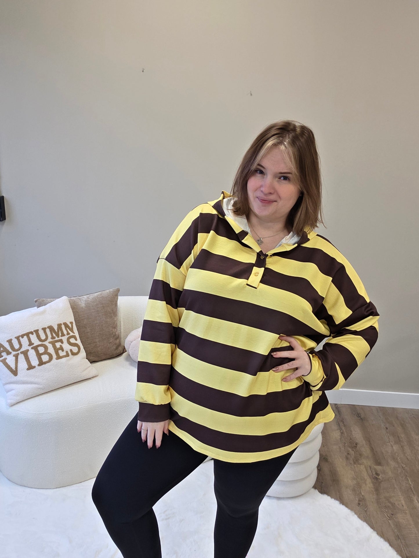 Stripe Sweaters Met Capuchon (In 4 kleuren)