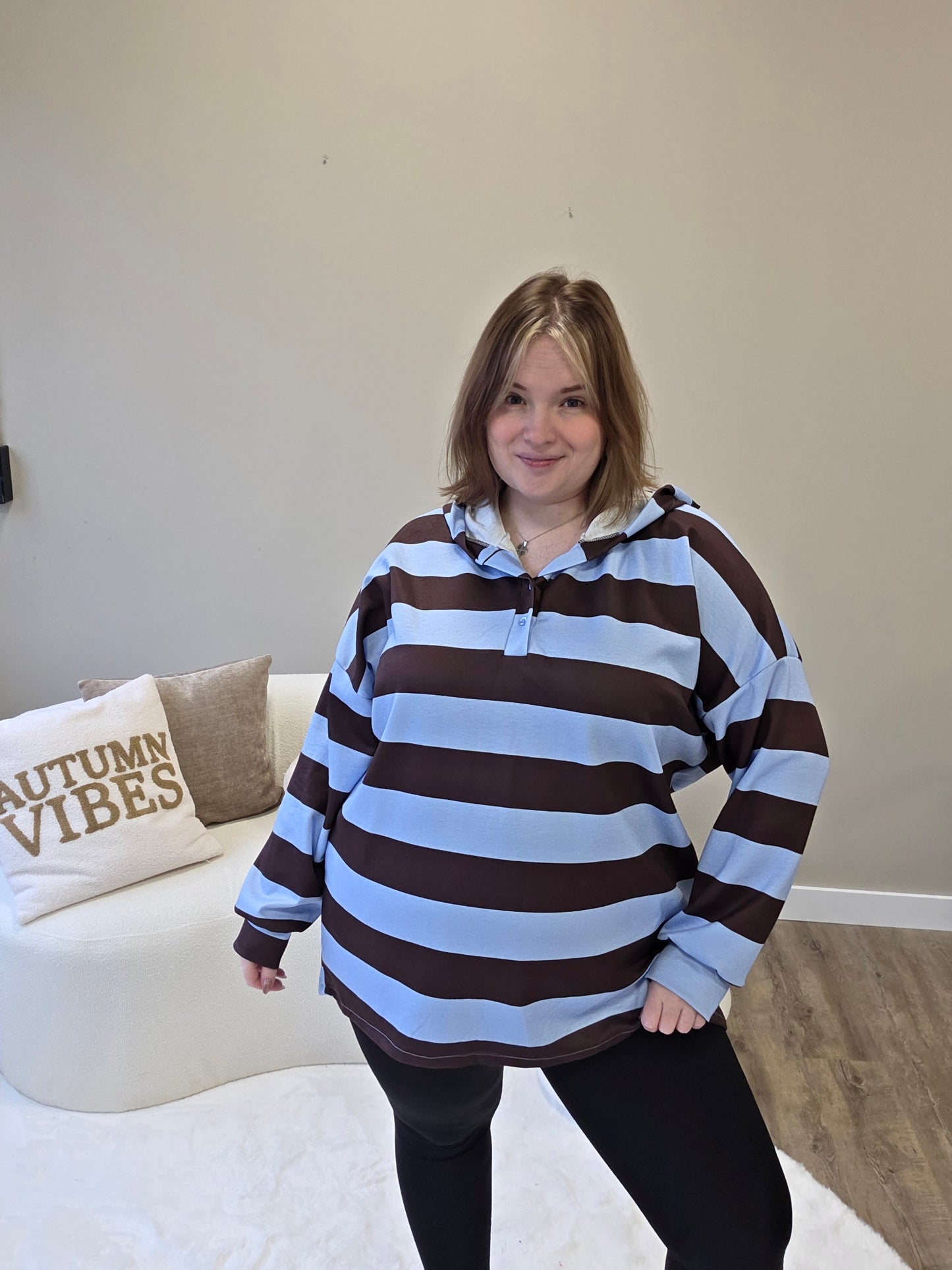 Stripe Sweaters Met Capuchon (In 4 kleuren)