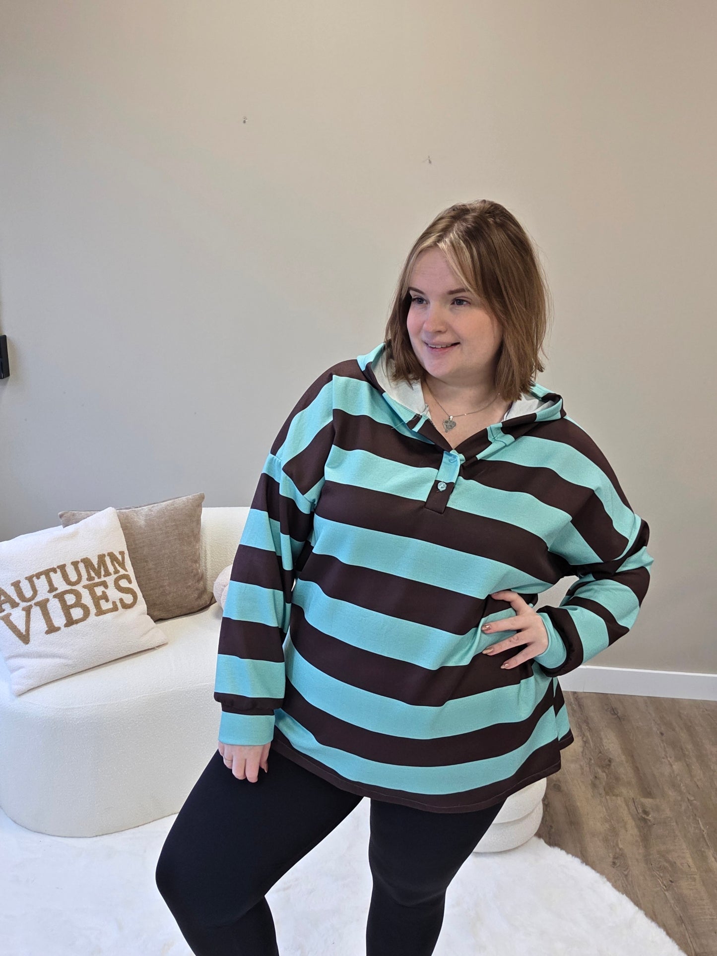 Stripe Sweaters Met Capuchon (In 4 kleuren)