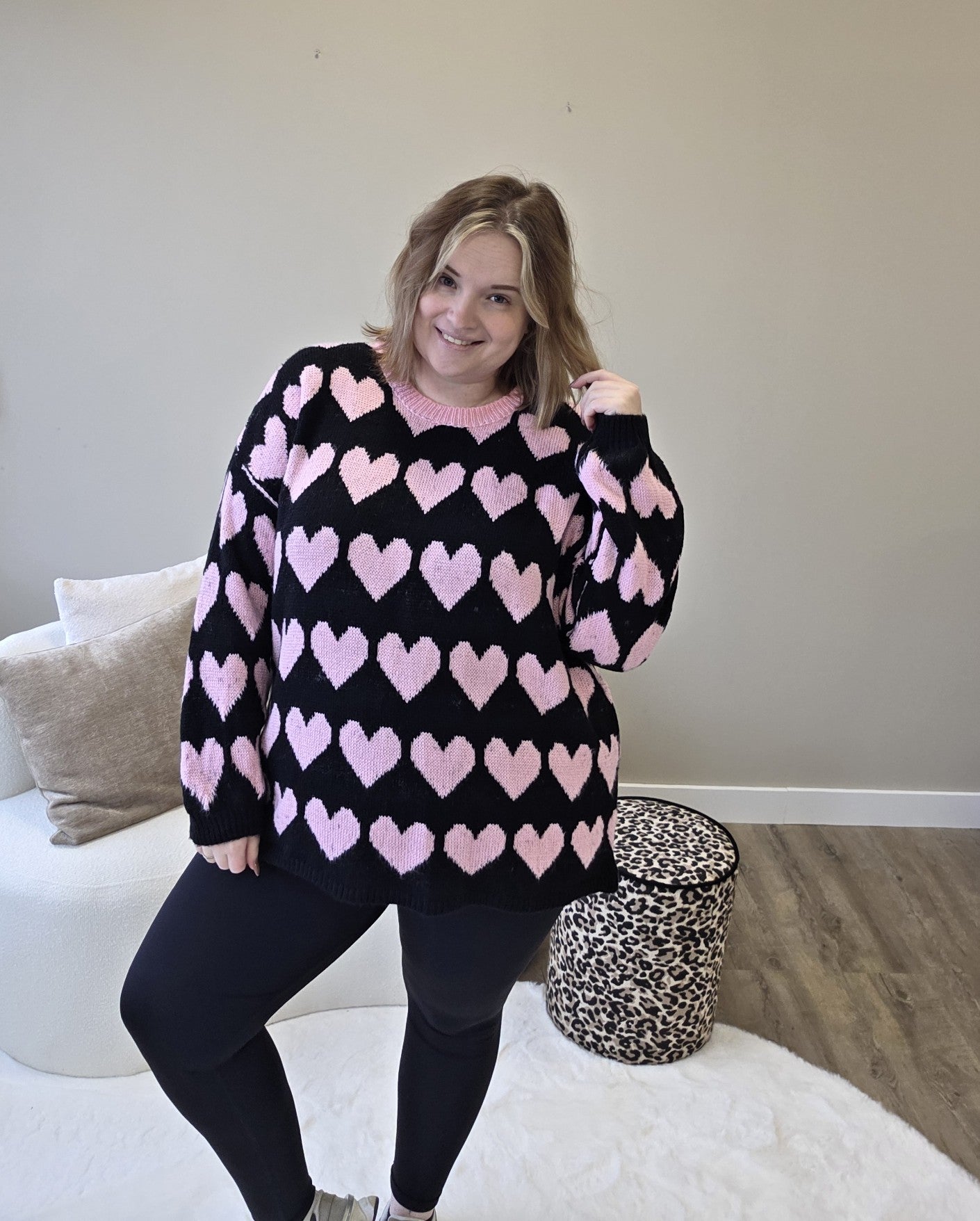 Hartjes Trui (In 4 kleuren)