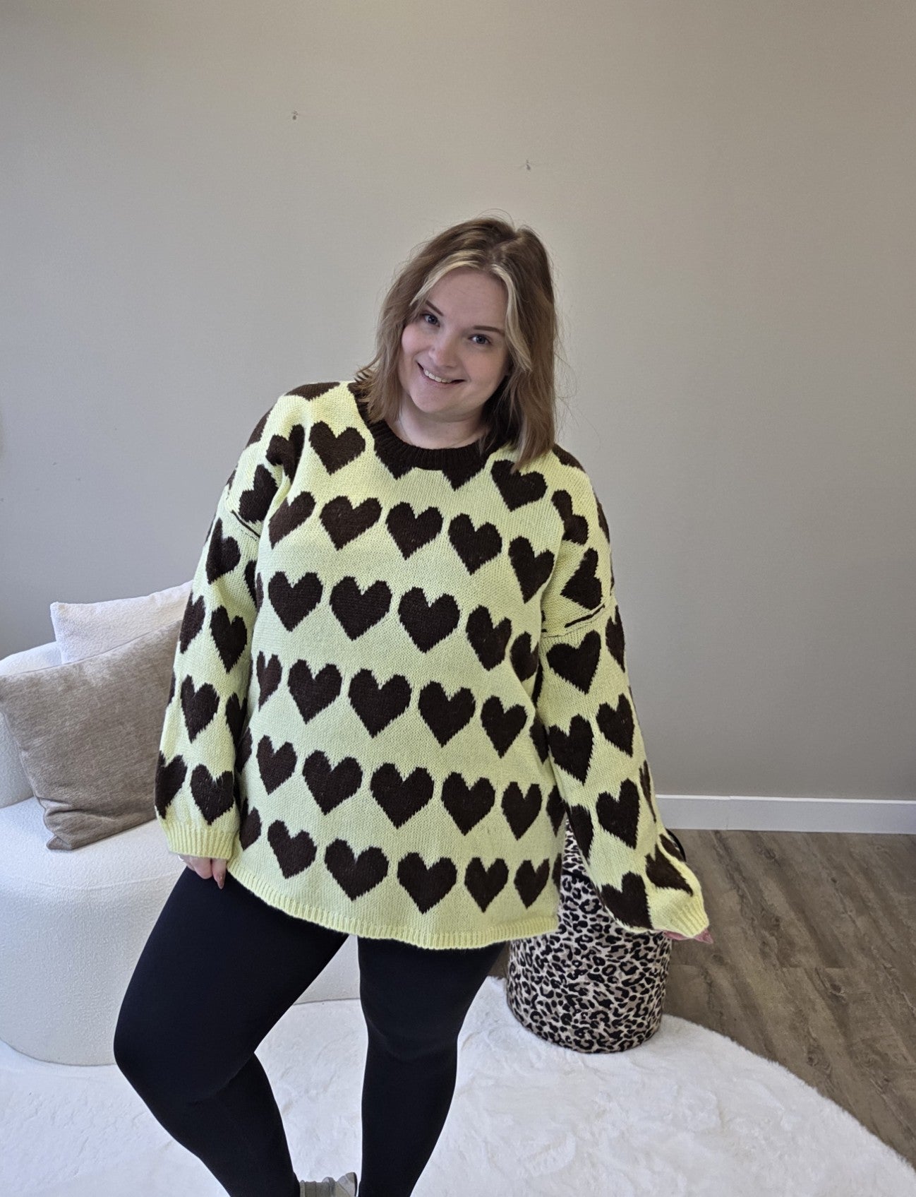 Hartjes Trui (In 4 kleuren)