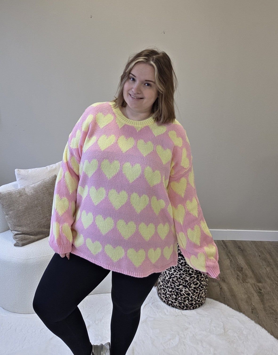 Hartjes Trui (In 4 kleuren)