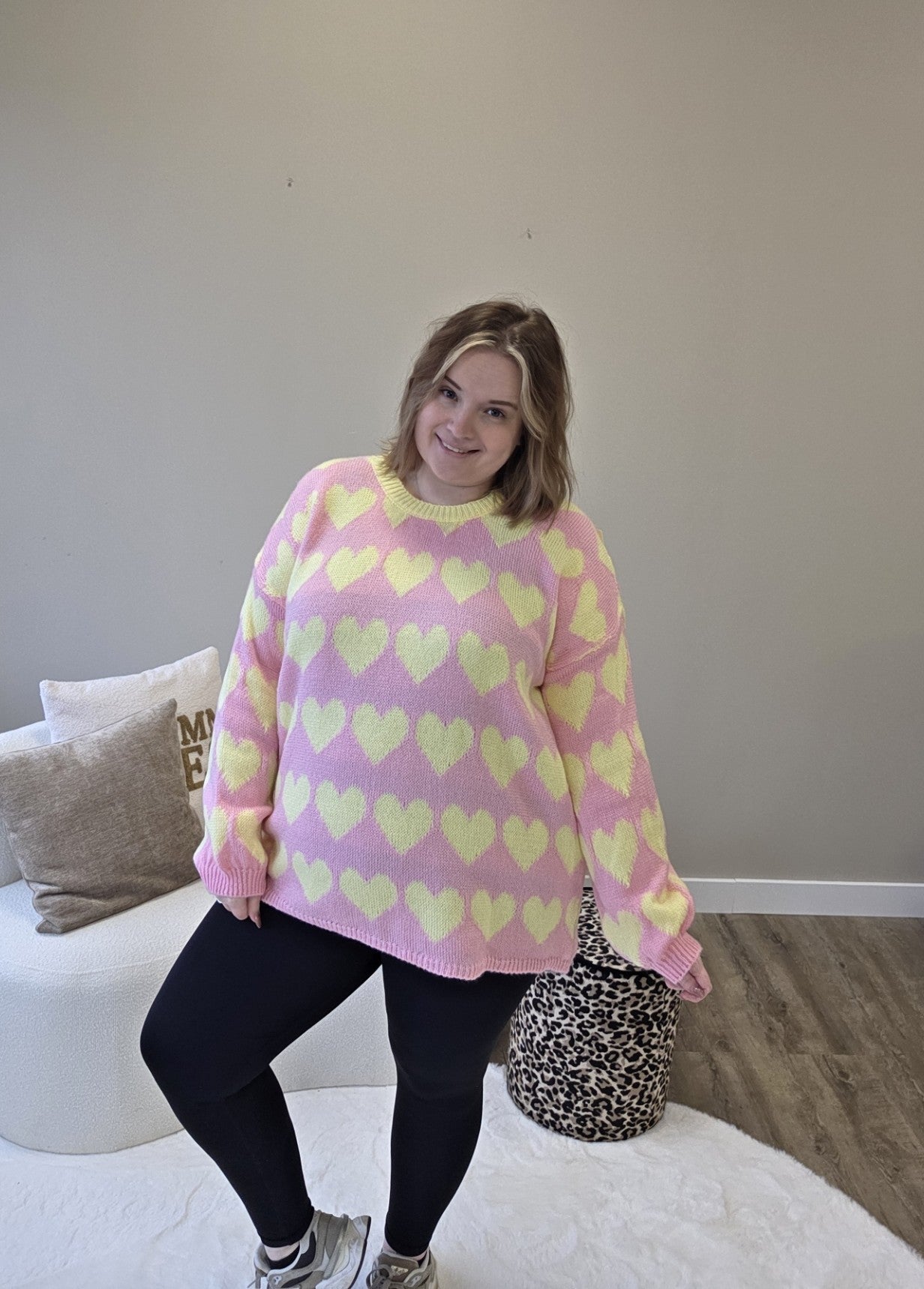 Hartjes Trui (In 4 kleuren)