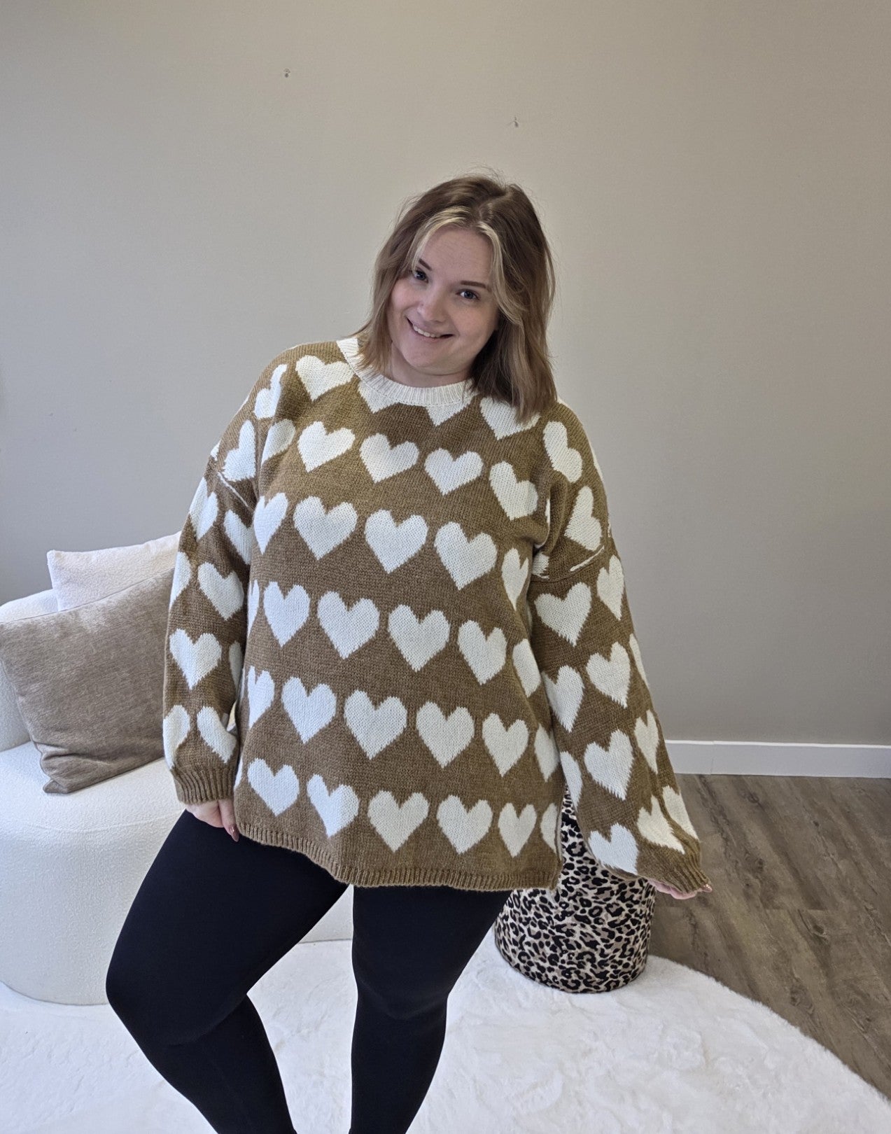 Hartjes Trui (In 4 kleuren)