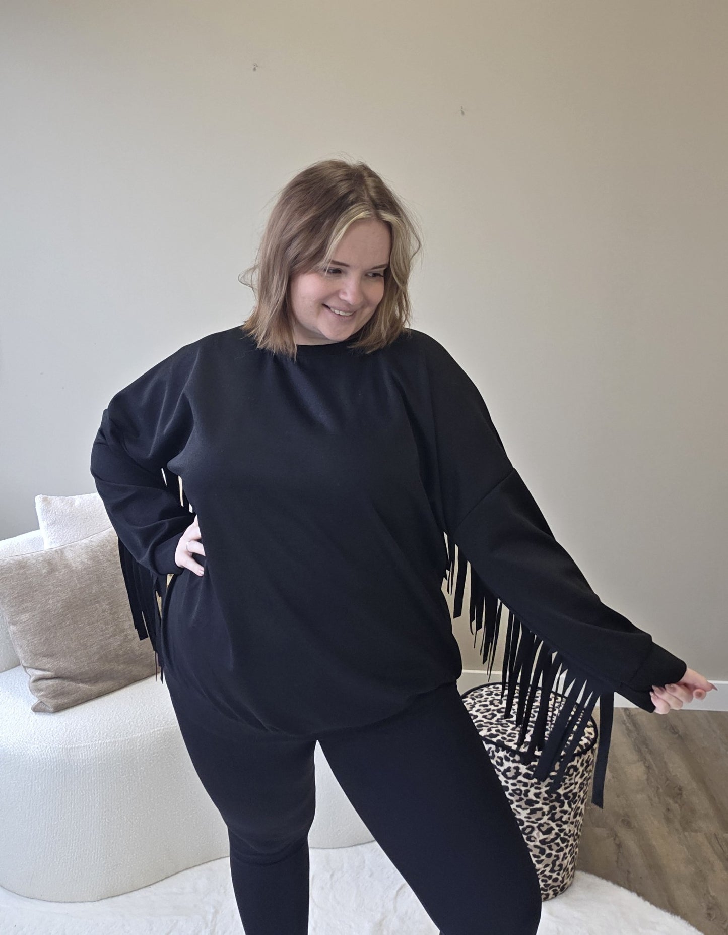 Franje Sweater (In 3 kleuren)