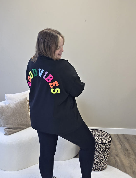 Goodvibes Rainbow Sweaters (In 4 kleuren)