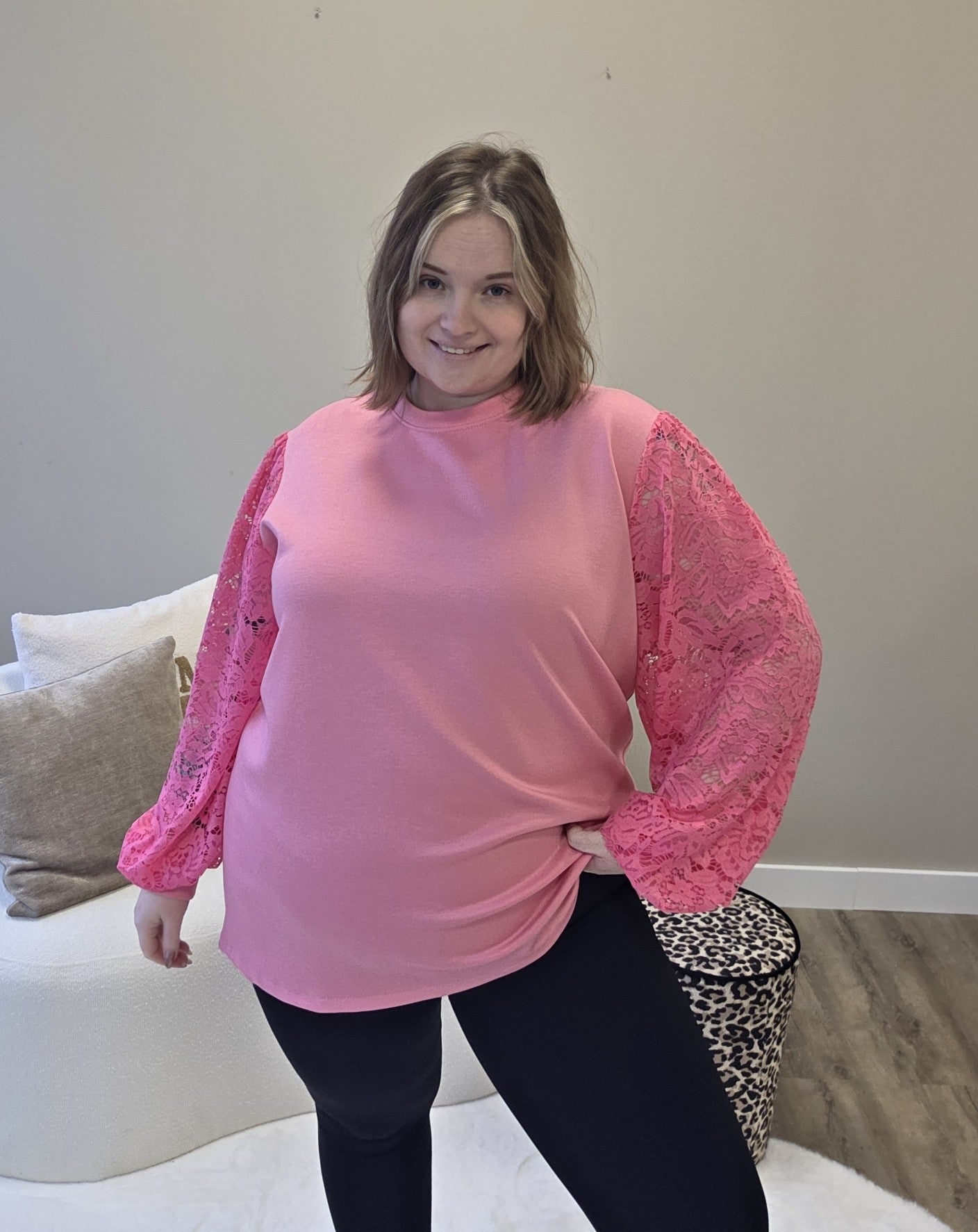 Sweater Met Kant (In 2 kleuren)