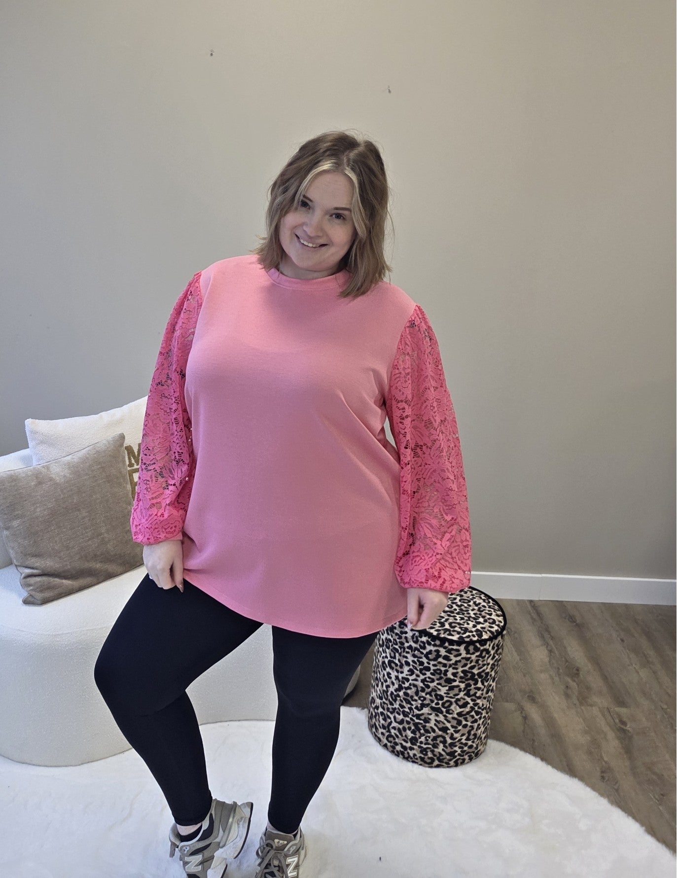 Sweater Met Kant (In 2 kleuren)