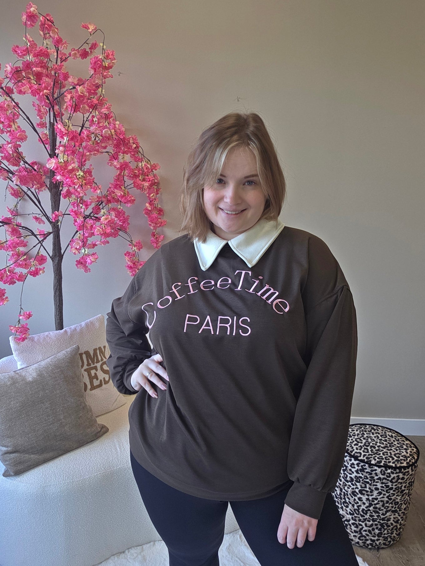 Coffee Time Paris Sweaters (In 4 kleuren)