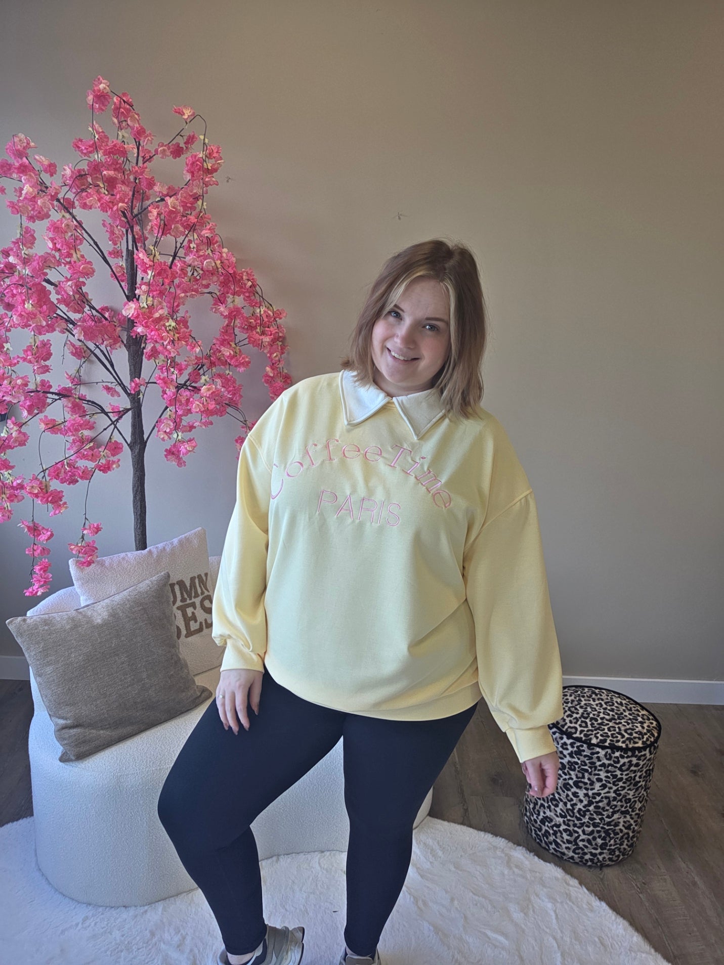 Coffee Time Paris Sweaters (In 4 kleuren)