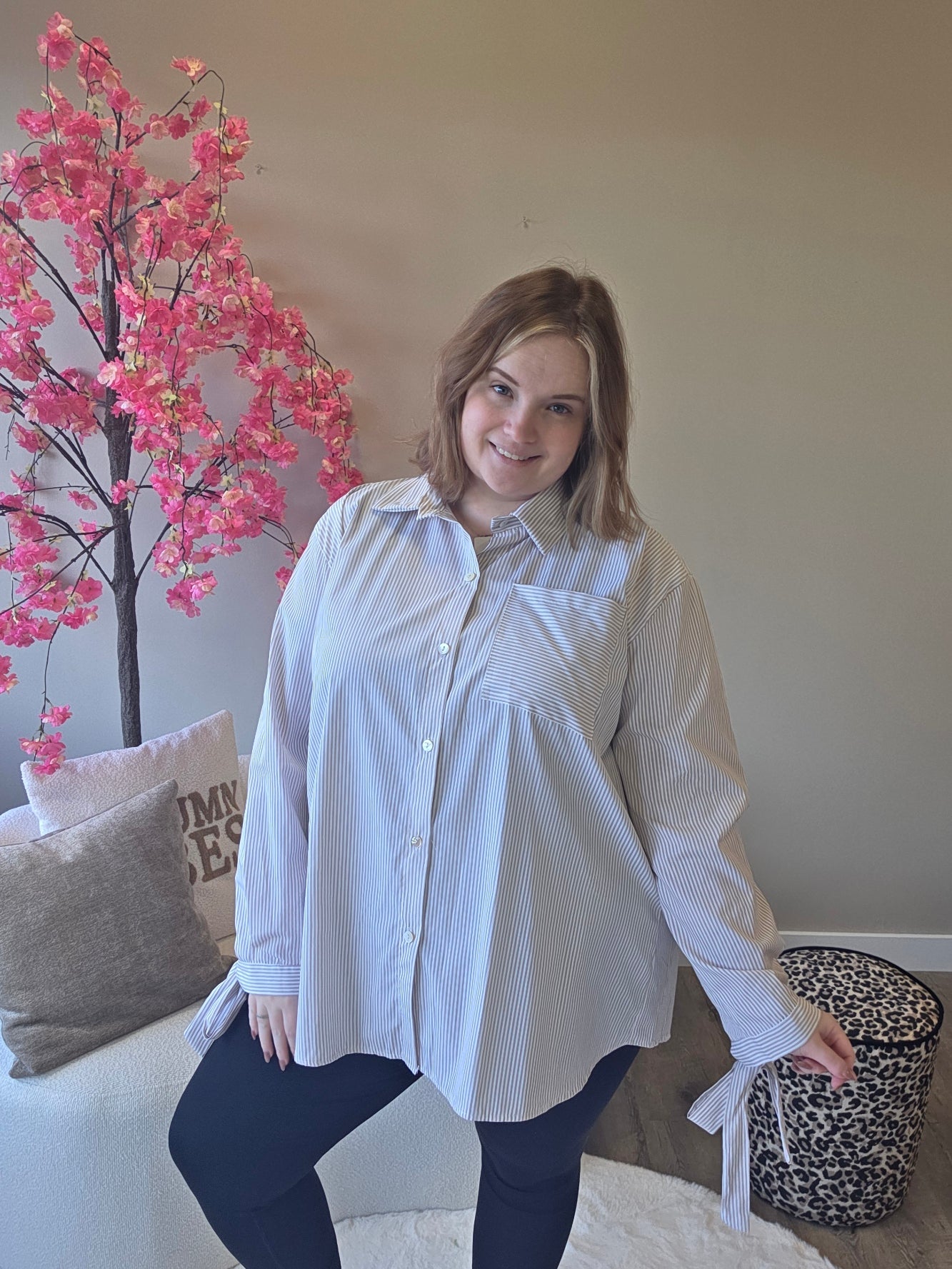 Juna blouse met strik (In 4 kleuren)