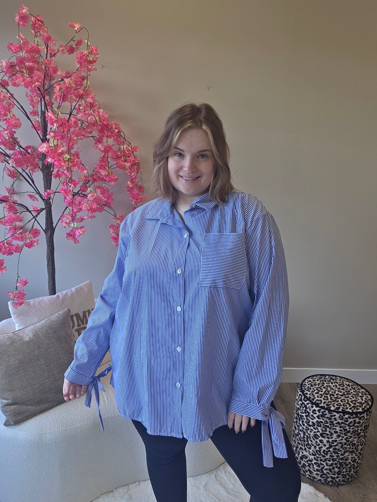 Juna blouse met strik (In 4 kleuren)