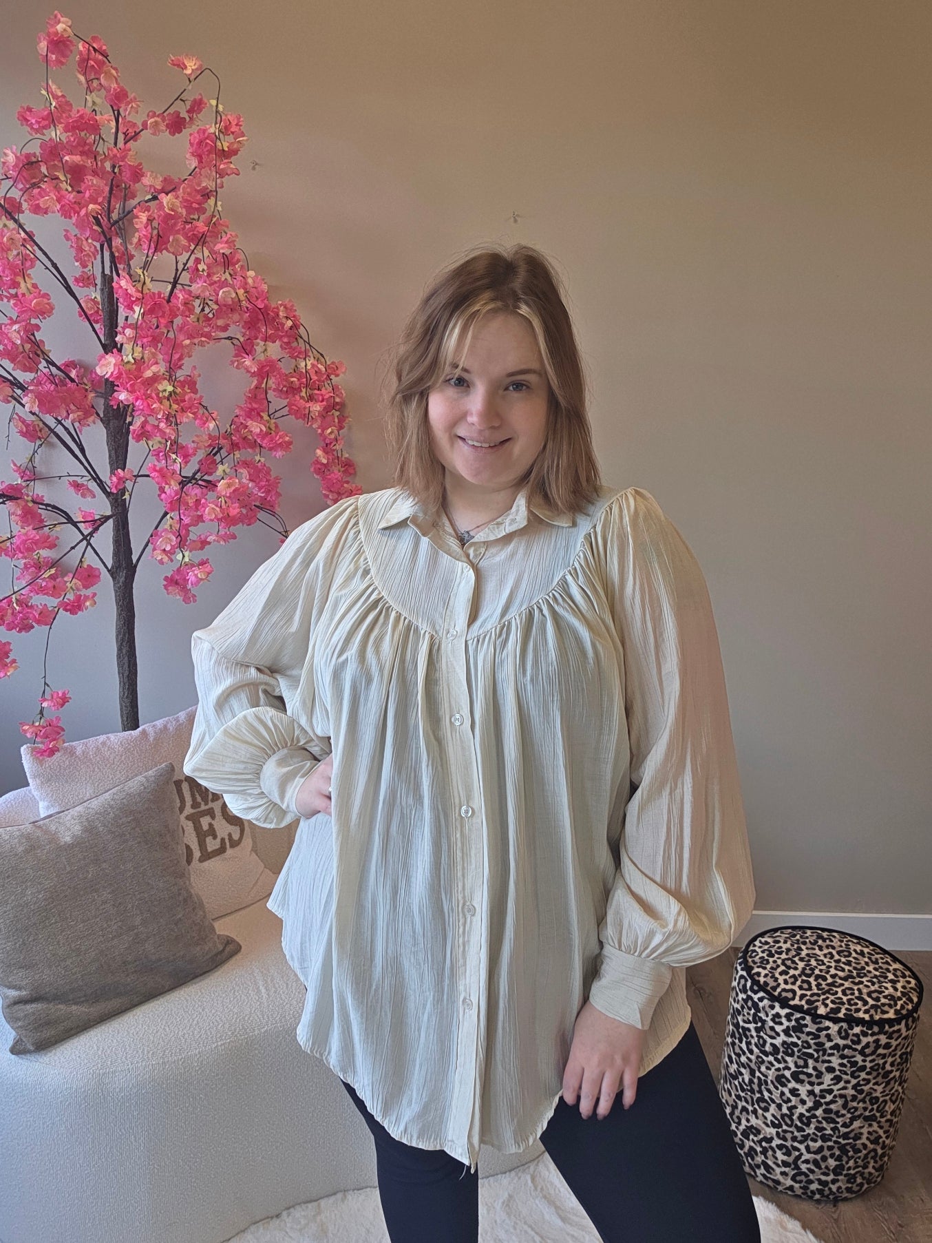 Mindy Flowy Blouse (In 4 kleuren)