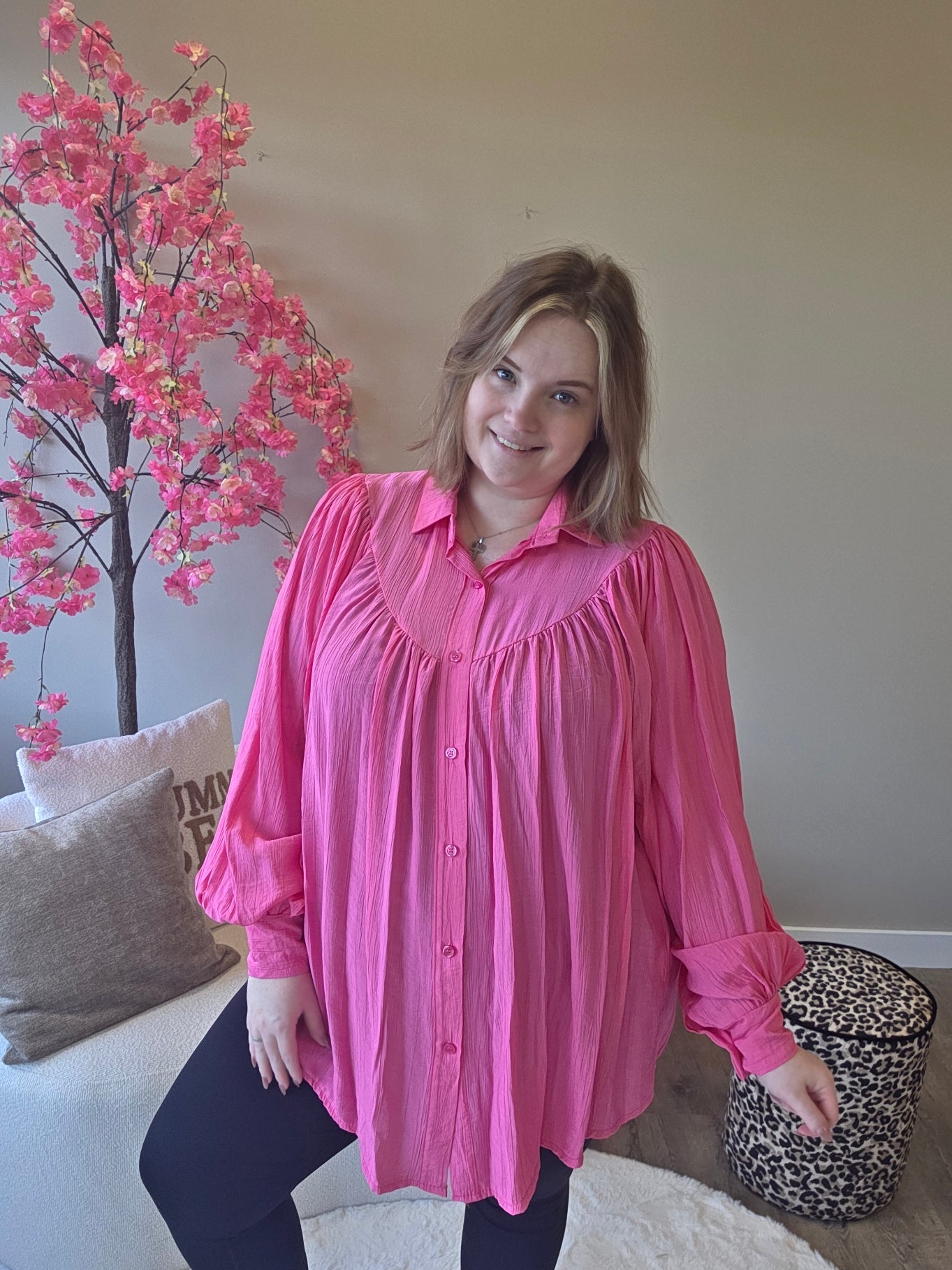 Mindy Flowy Blouse (In 4 kleuren)