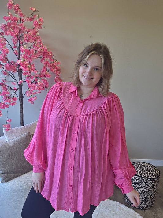 Mindy Flowy Blouse (In 4 kleuren)