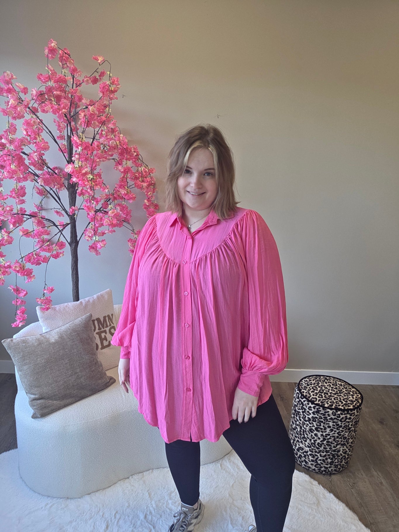 Mindy Flowy Blouse (In 4 kleuren)