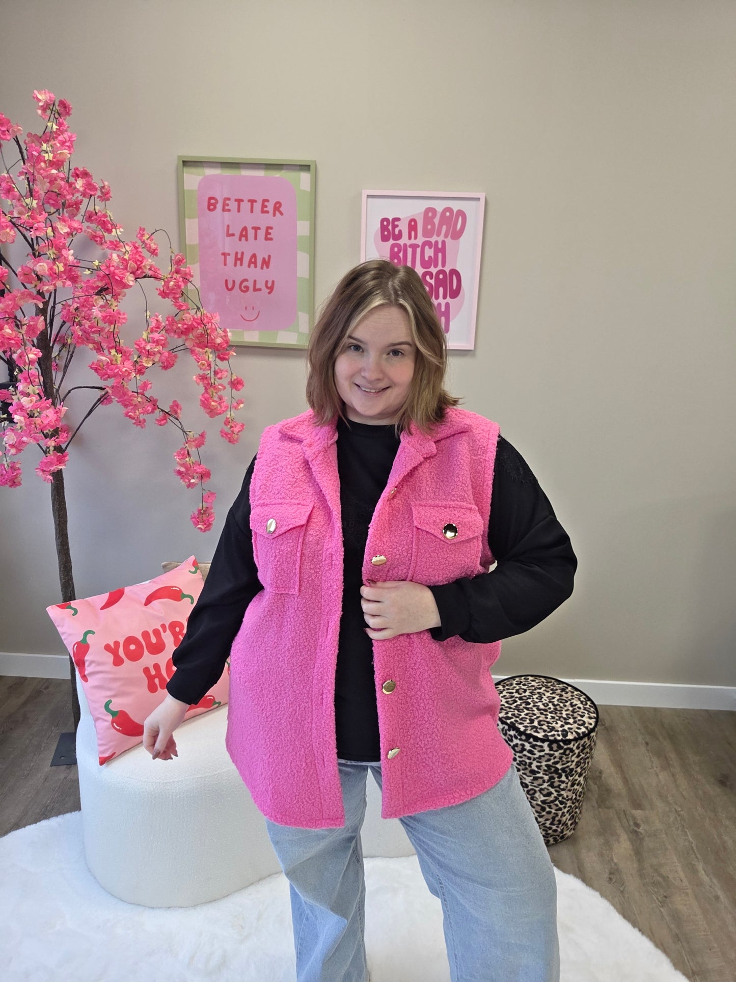 Teddy Gilets (In 2 kleuren)