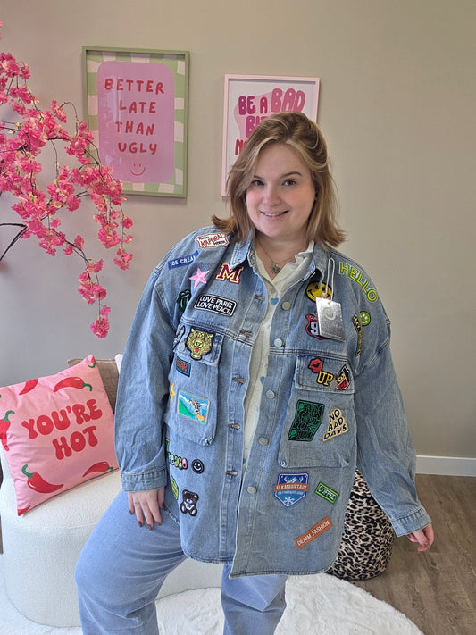 Patchwork Denim Jacket