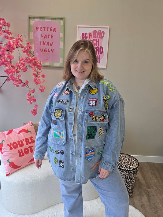 Patchwork Denim Jacket