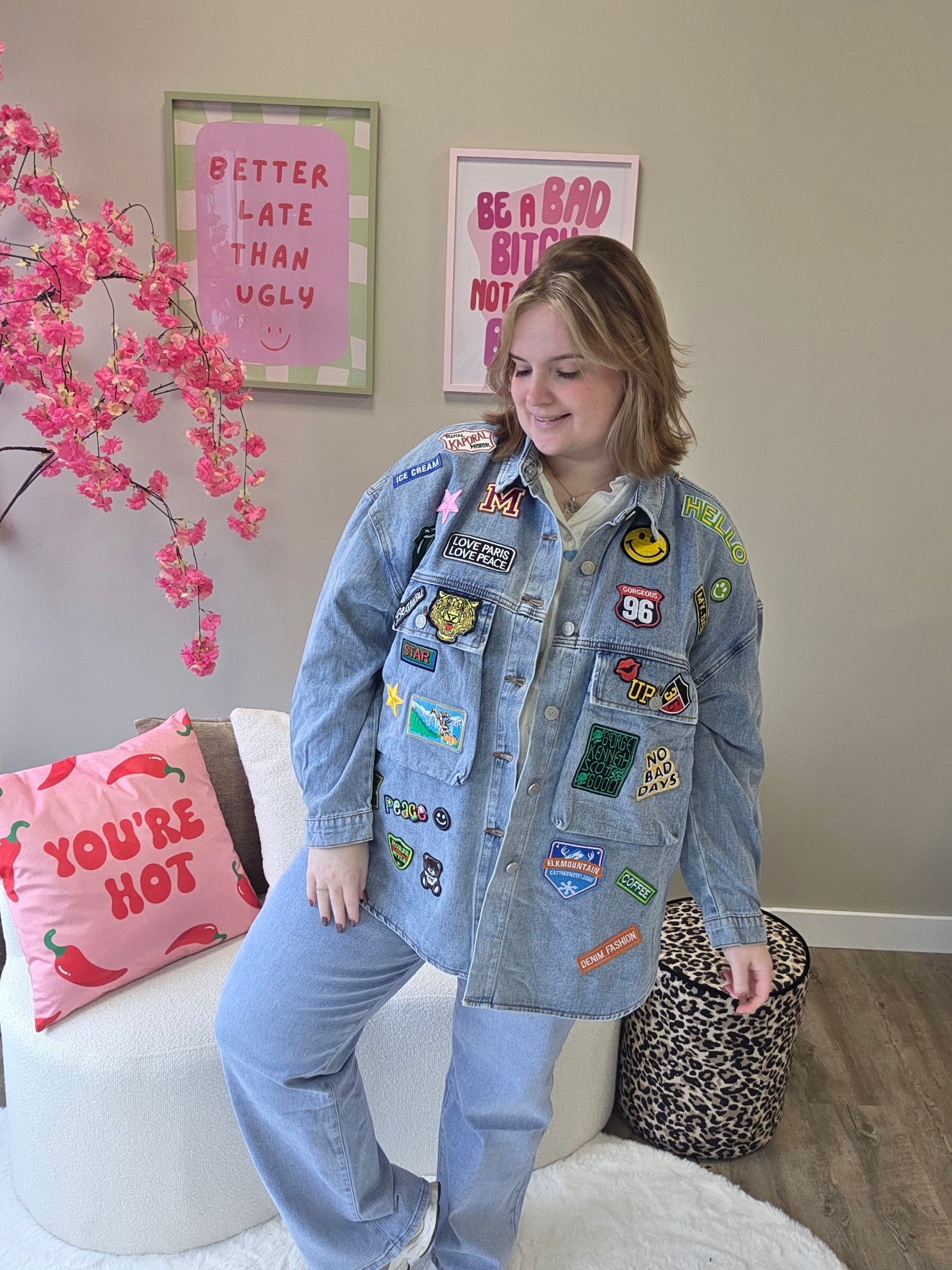 Patchwork Denim Jacket