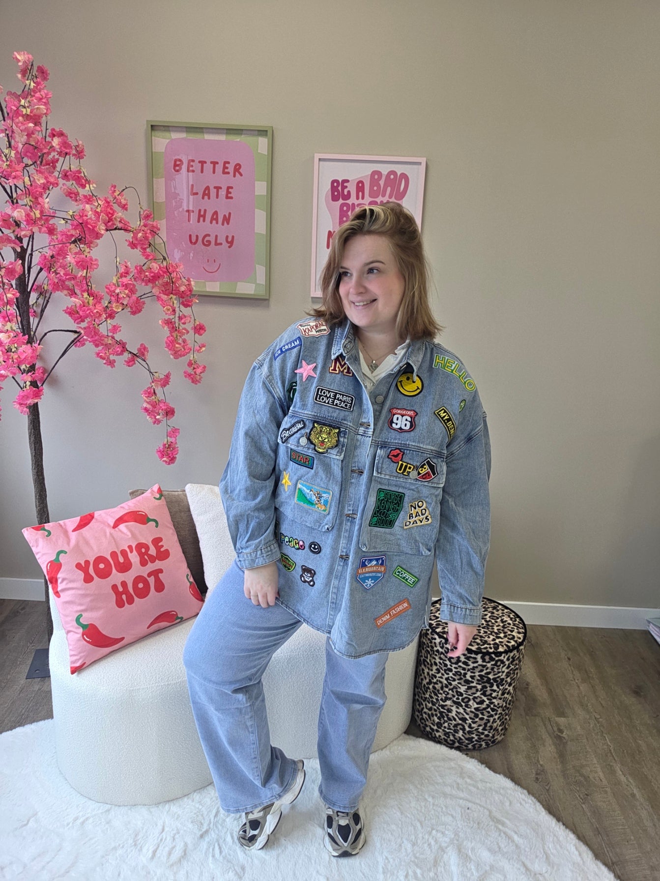 Patchwork Denim Jacket