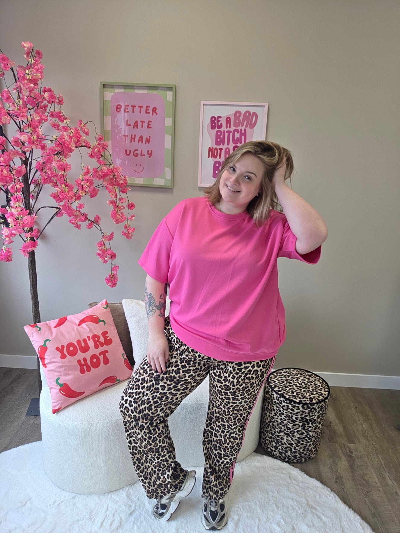 Panter Jogbroek (in 3 kleuren tot maat 52)