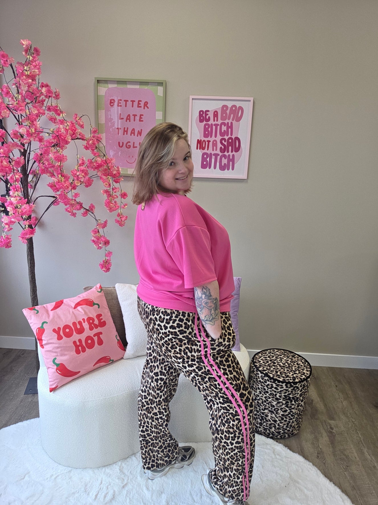 Panter Jogbroek (in 3 kleuren tot maat 52)