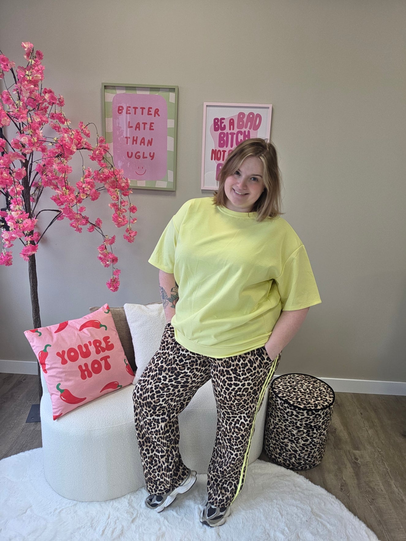 Panter Jogbroek (in 3 kleuren tot maat 52)