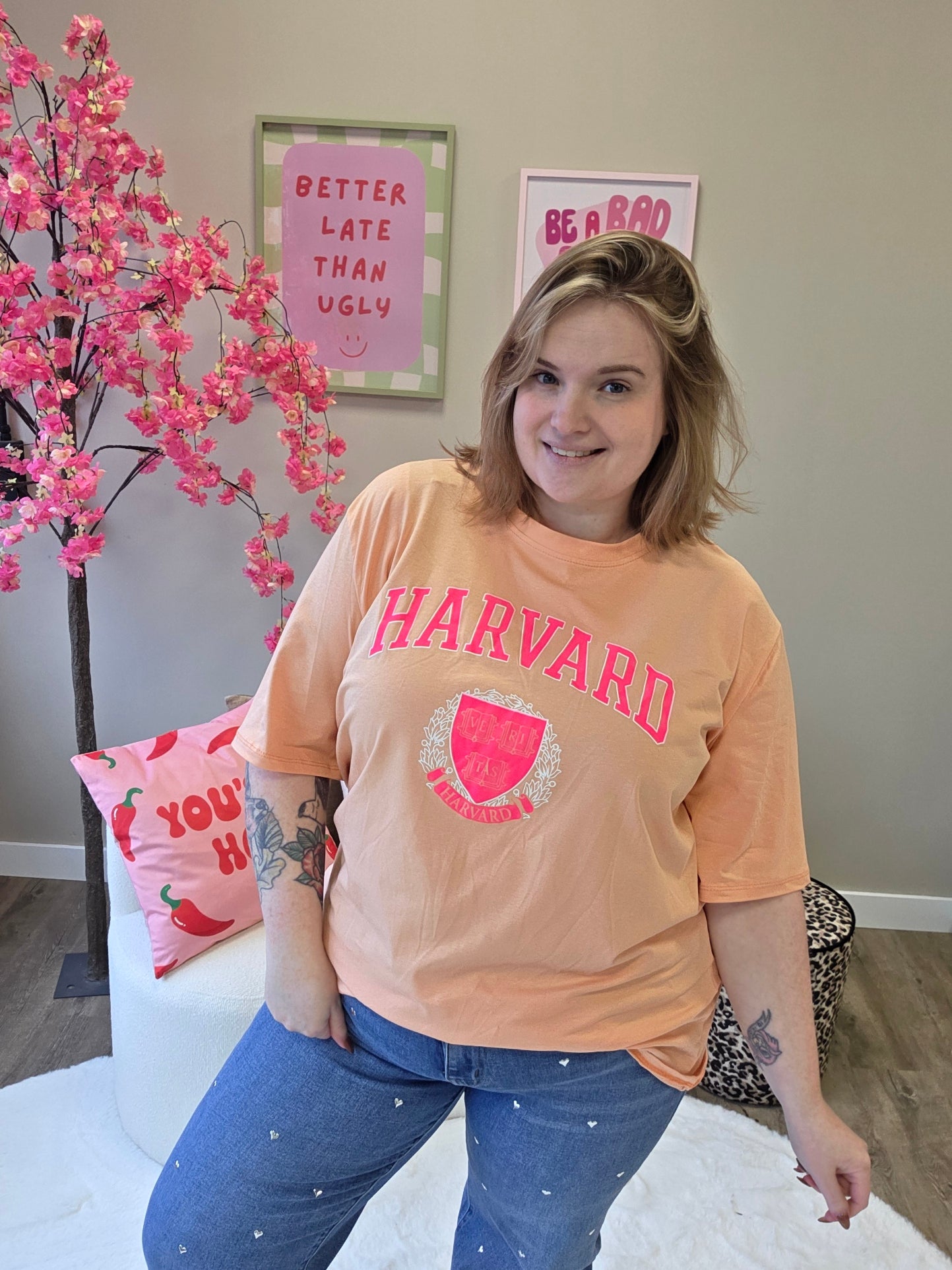 Harvard T-Shirts (In 4 kleuren)