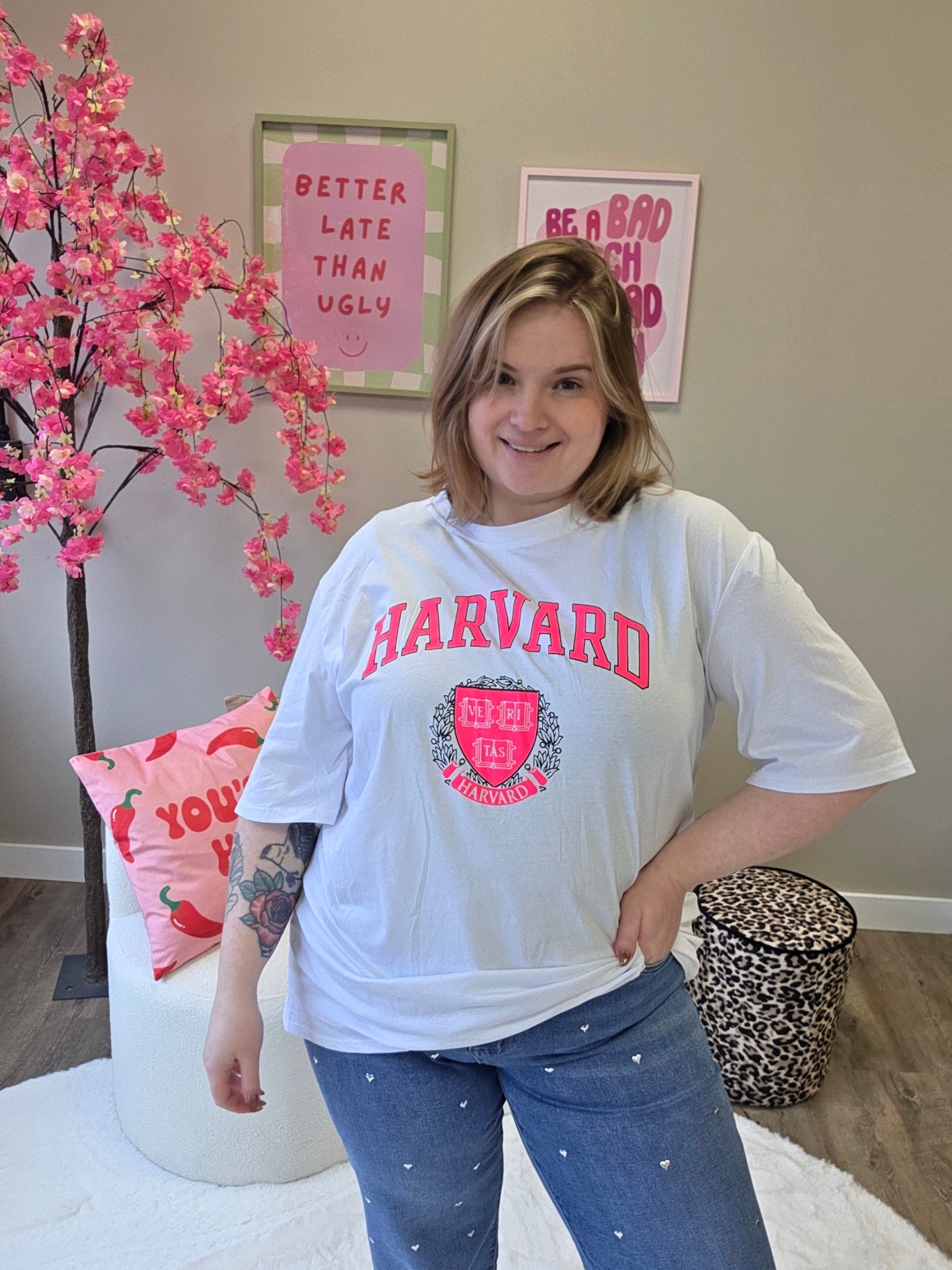 Harvard T-Shirts (In 4 kleuren)