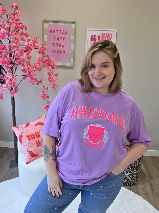 Harvard T-Shirts (In 4 kleuren)