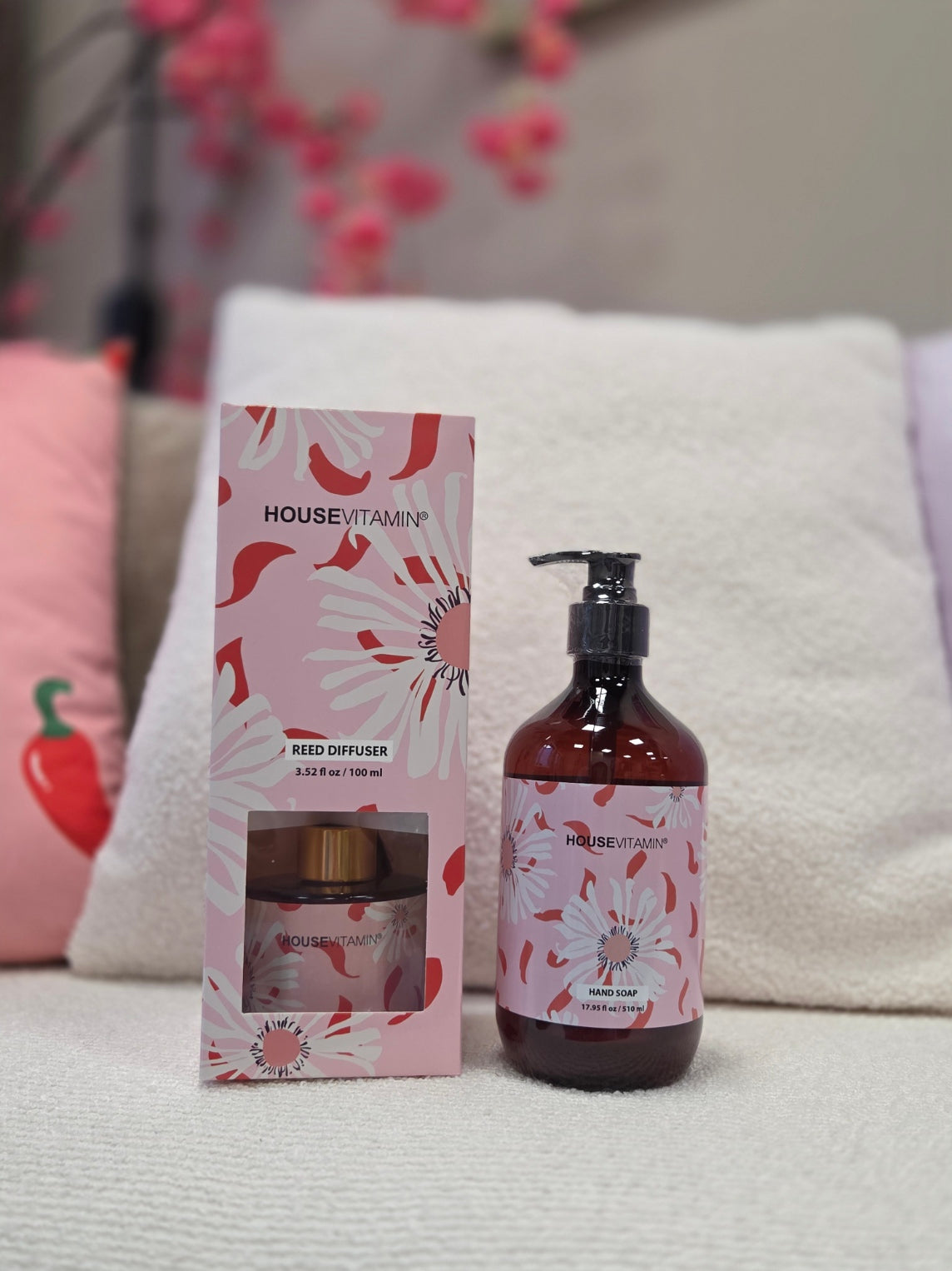 Diffuser + Handzeep PEONY BLUSH