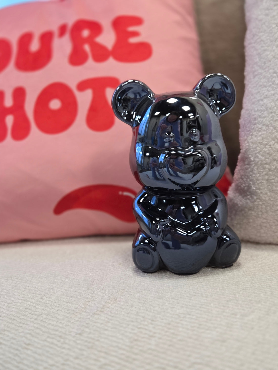 Hartjes Beer keramisch BLACK