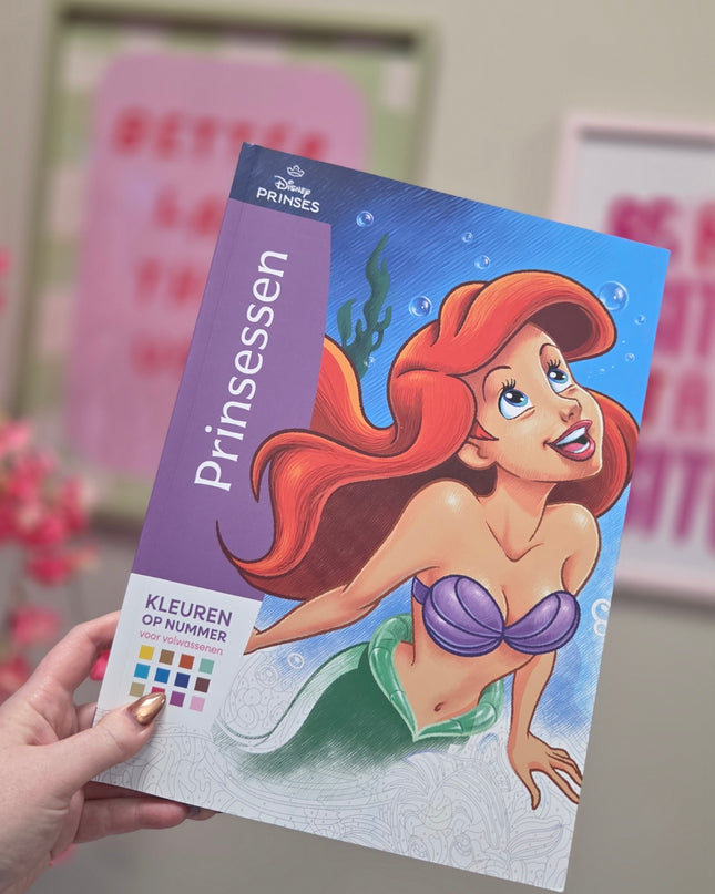 Disney kleuren op nummer | Prinsessen