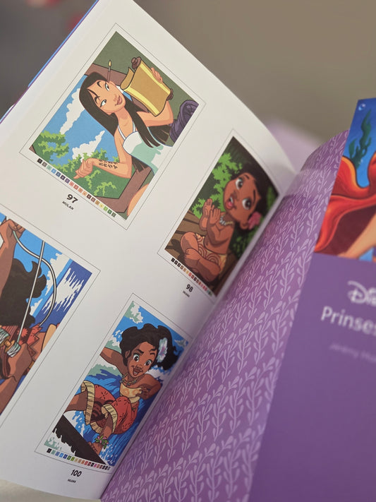 Disney kleuren op nummer | Prinsessen