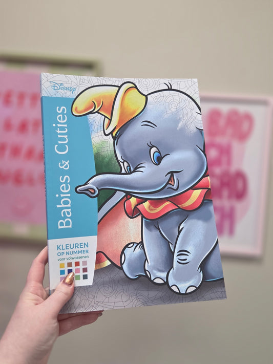 Disney kleuren op nummer | Babies & Cuties