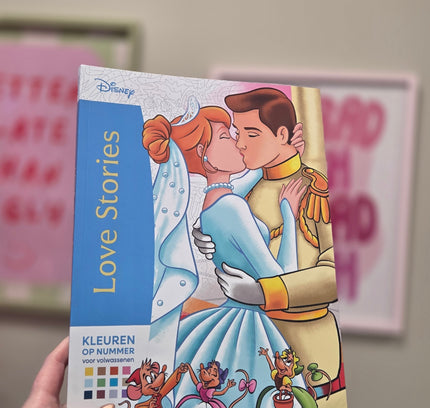 Disney kleuren op nummer| Love Stories