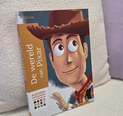 Disney kleuren op nummer | De wereld van pixar