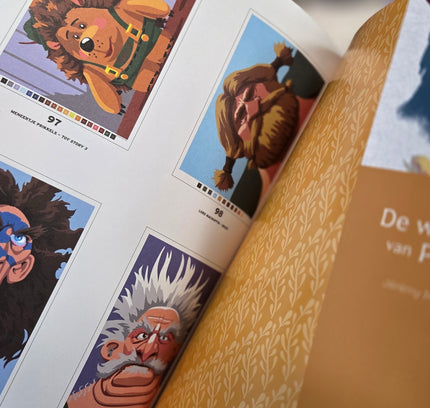 Disney kleuren op nummer | De wereld van pixar