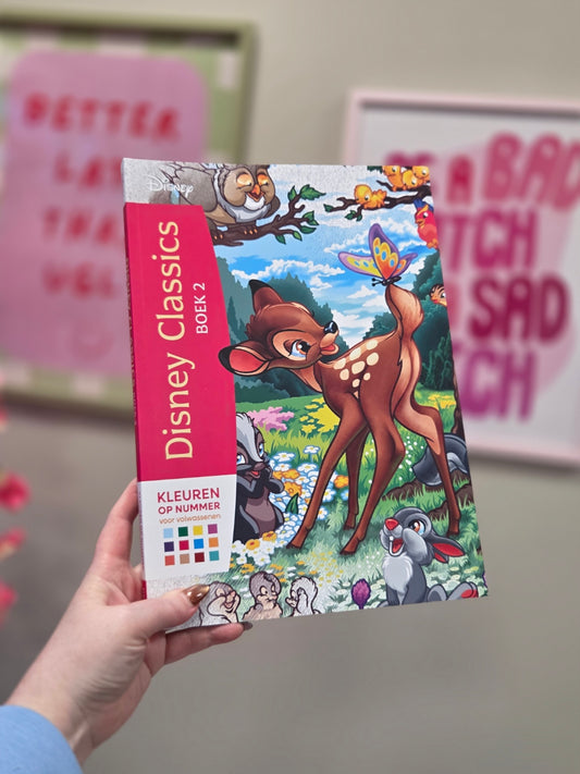 Disney kleuren op nummer | Disney Classics boek 2